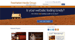 Desktop Screenshot of freemarketmediagroup.com